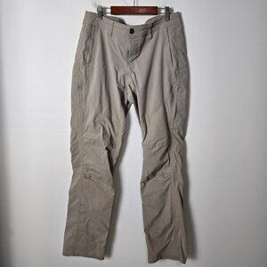 Kuhl Women's Size 8 Spire Roll-Up Convertible Pants Outdoor Hiking Tan UPF